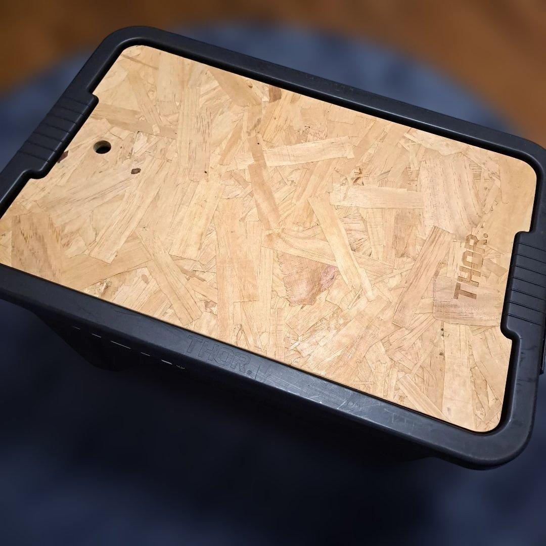 THOR 収納ボックス 黒 75L