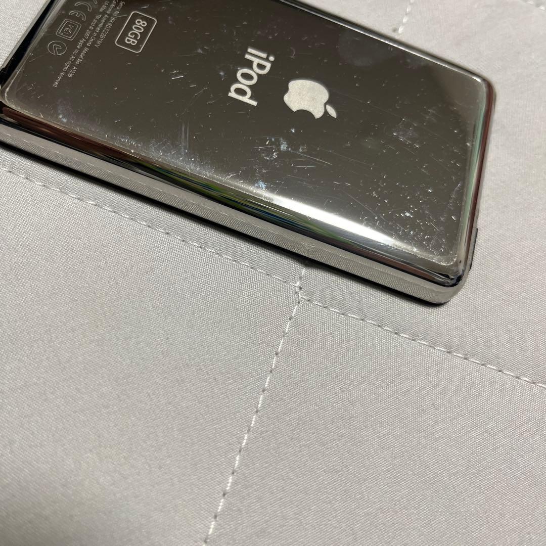 Apple iPod 80GB 本体と付属品