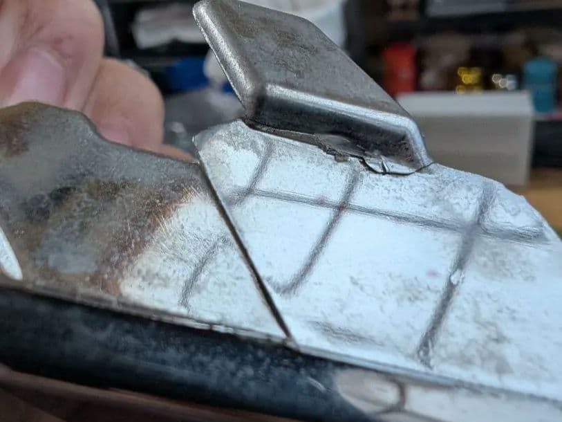 50カムリ前期　LX-MODE マークレスフロントグリル ガンメタ