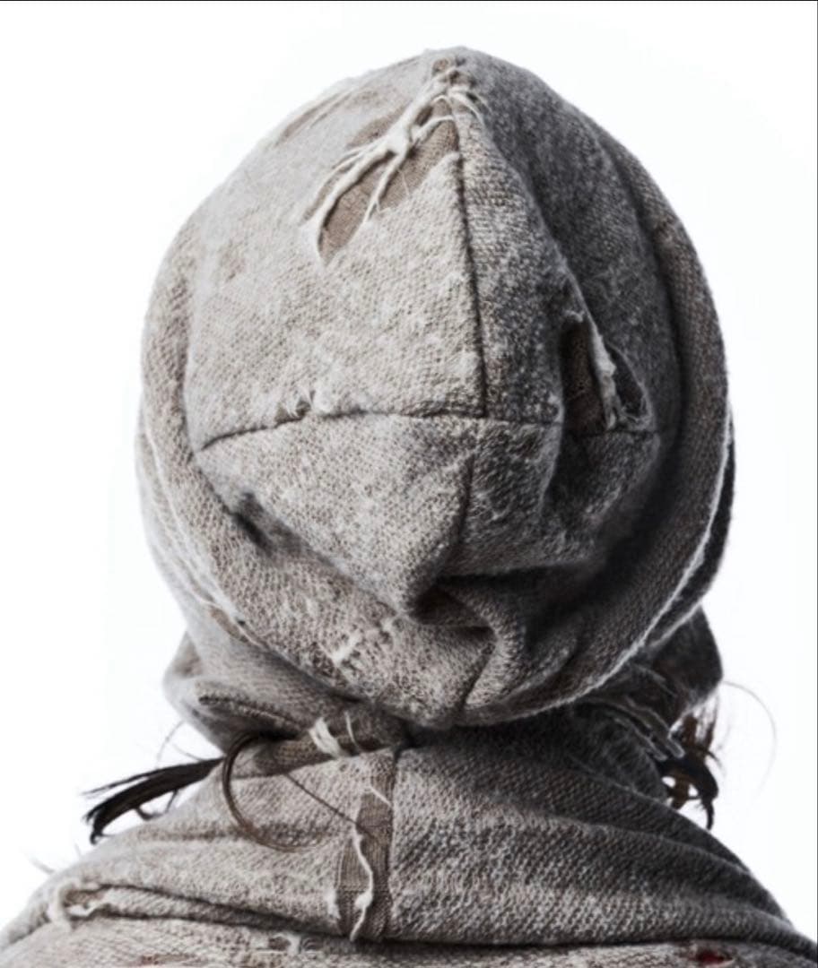 キリュウキリュウ ダメージ加工 ニット帽 ビーニー