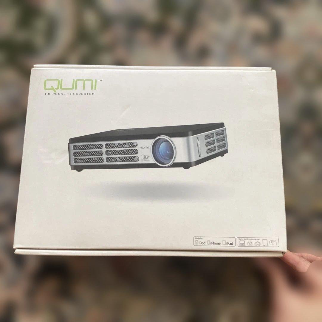 QUMIQ2-B HD720ポケットプロジェクター 本体