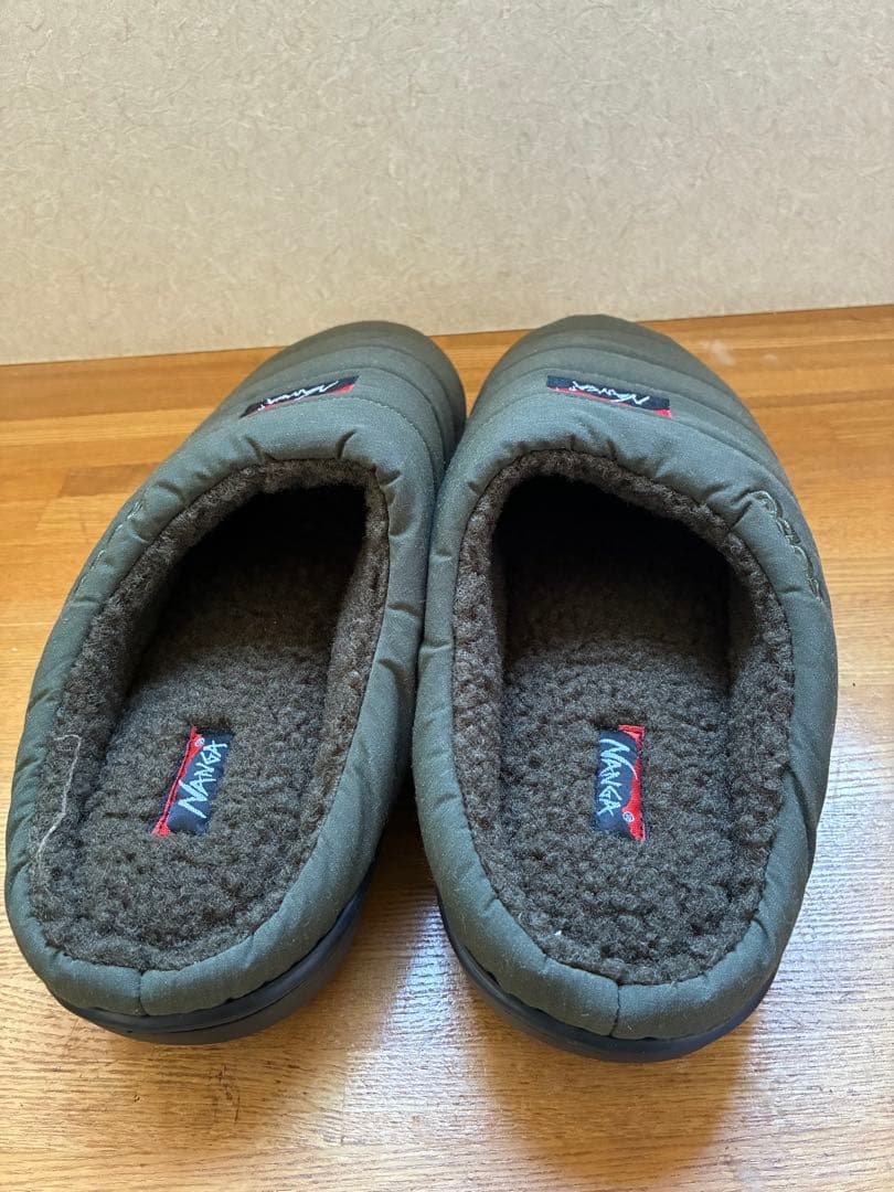 NANGA SUBU タキビ　ウインターサンダル　収納袋付　26-27 カーキ