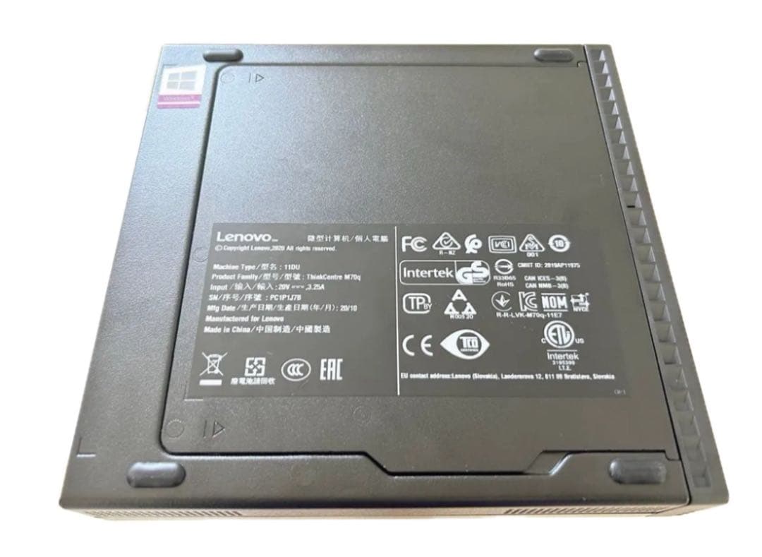 週末値下げ美品 第10世代Lenovo ThinkCentre M70q