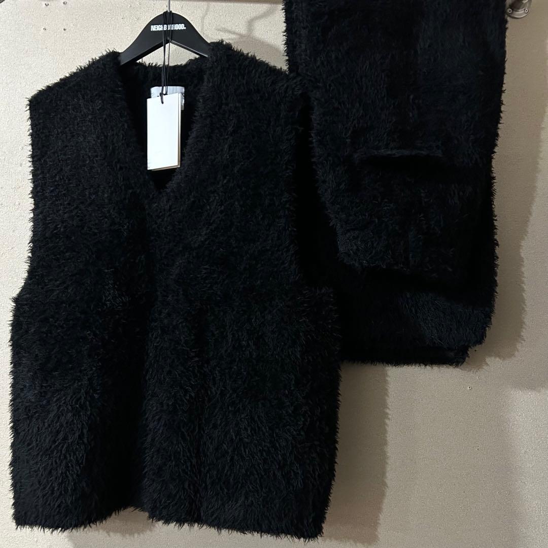 LAPIIS BRITISH FUR ベスト パンツ セットアップ