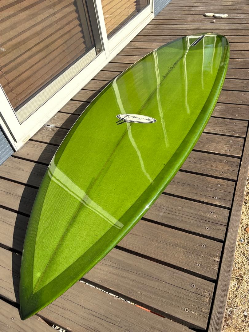 ハダクラフト　ミッドレングス　シングル　6,2　緑　ハードケース付き