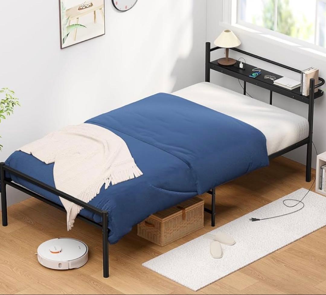 NITORI Sパイプベッド バジーナ C BK 引き取りOKです。