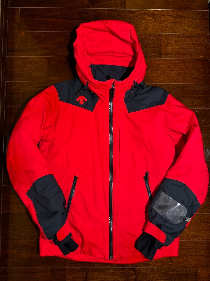 スキーウェア上下セット・グローブ　メンズ　デサント　DESCENTE Mサイズ