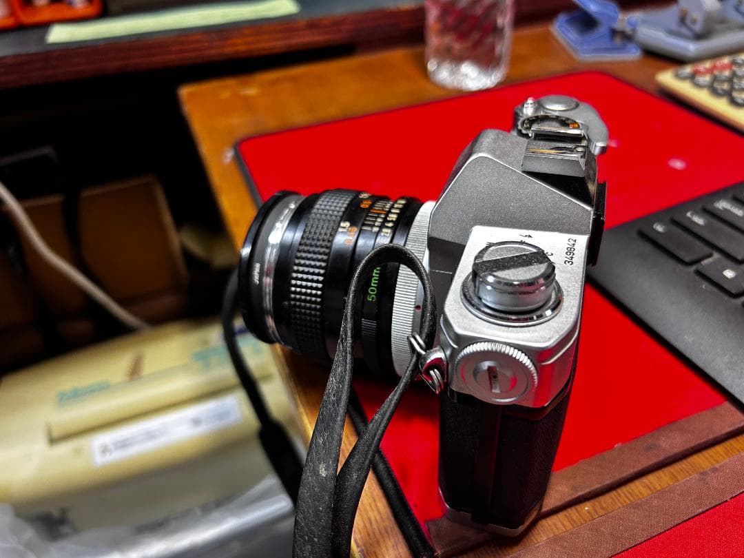 Canon FTb 一眼レフカメラ 50mmレンズ+35mmレンズ付