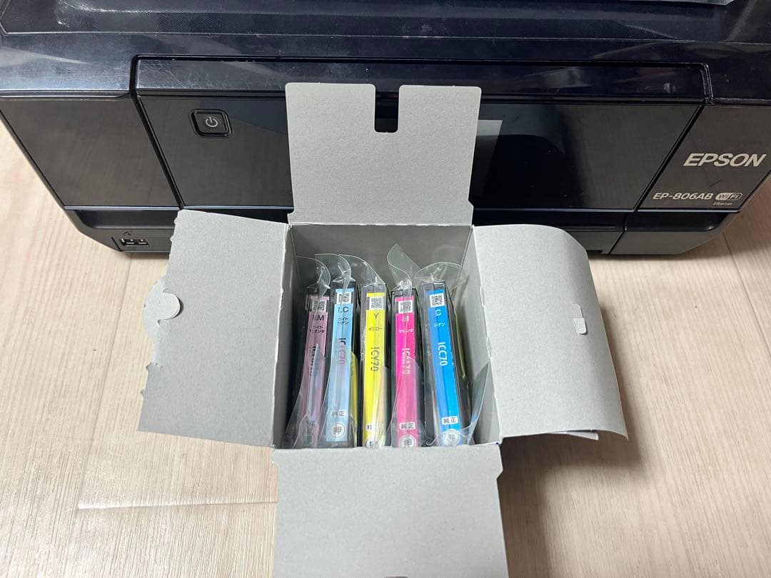 ［ジャンク品］EPSON EP-806AB インクジェットプリンター