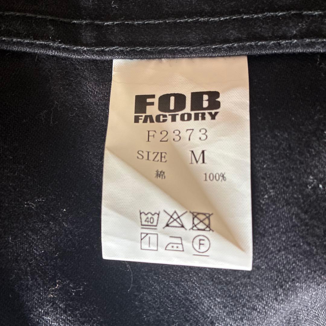 FOB FACTORY カバーオール M 黒