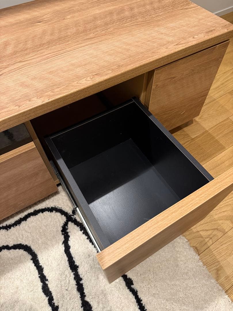 【jound】LOWYA テレビ台 幅140cm シャビー・ナチュラル