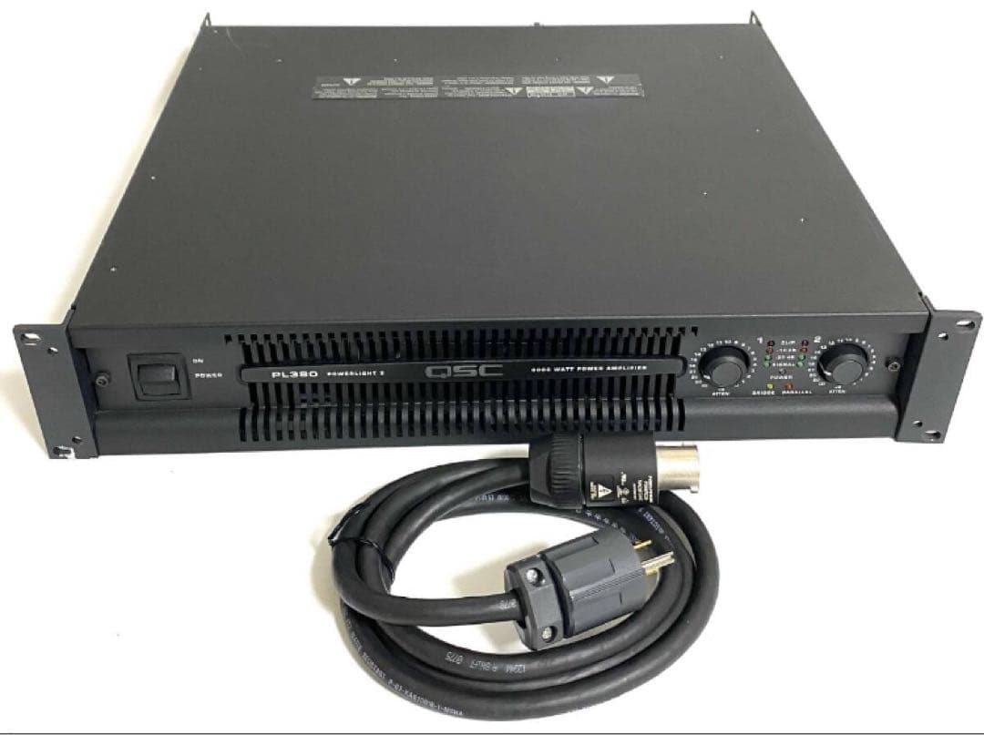 QSC PL380 パワーアンプ PAアンプ Power Amplifier ⑥