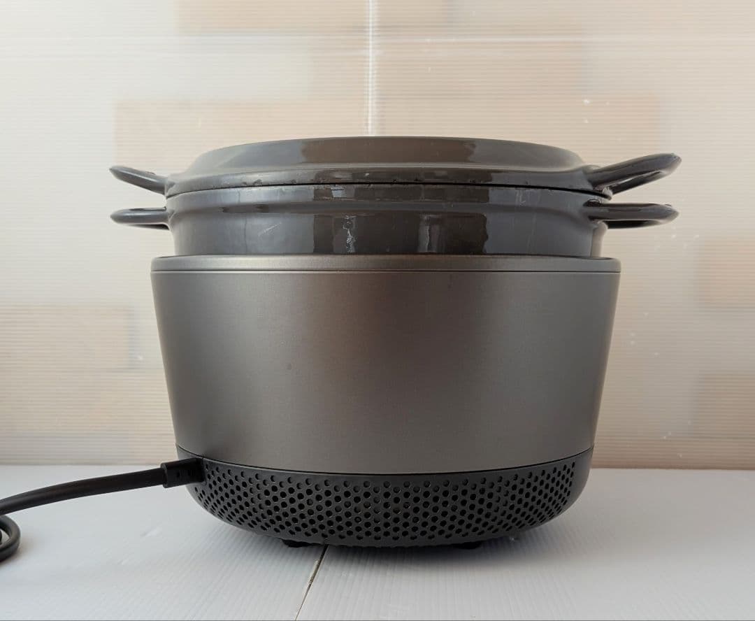 バーミキュラ ライスポットPH23A 5合 トリュフグレー