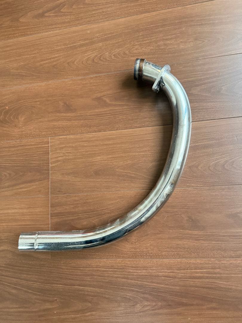 SR400 手曲げマフラー