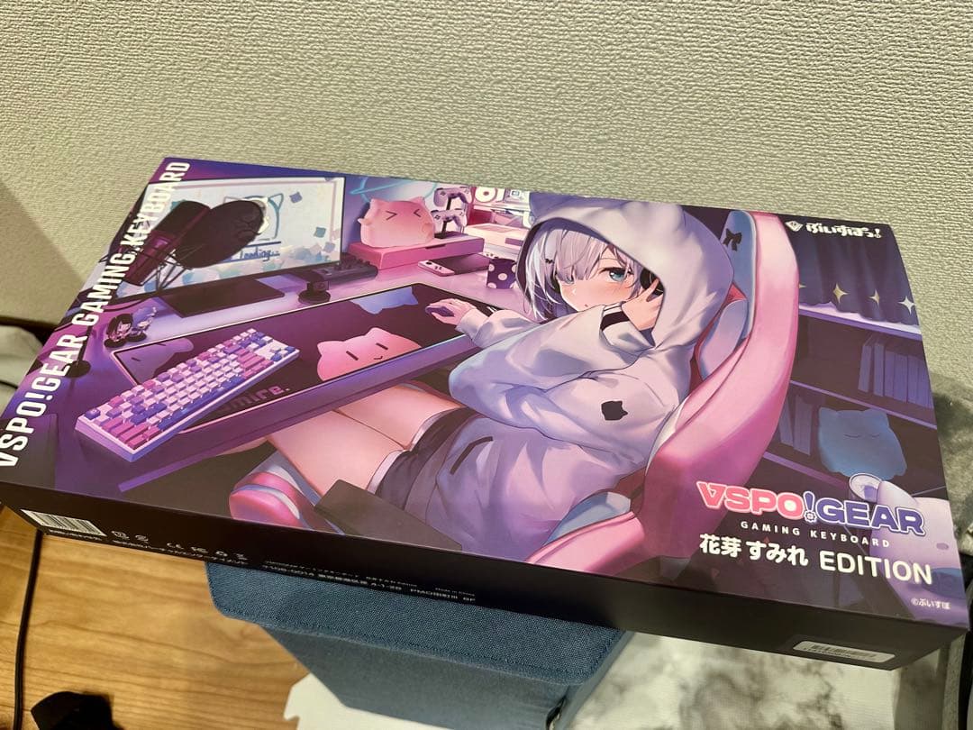 ぶいすぽ VSPO ゲーミングキーボード 花芽すみれEdition Vtuber