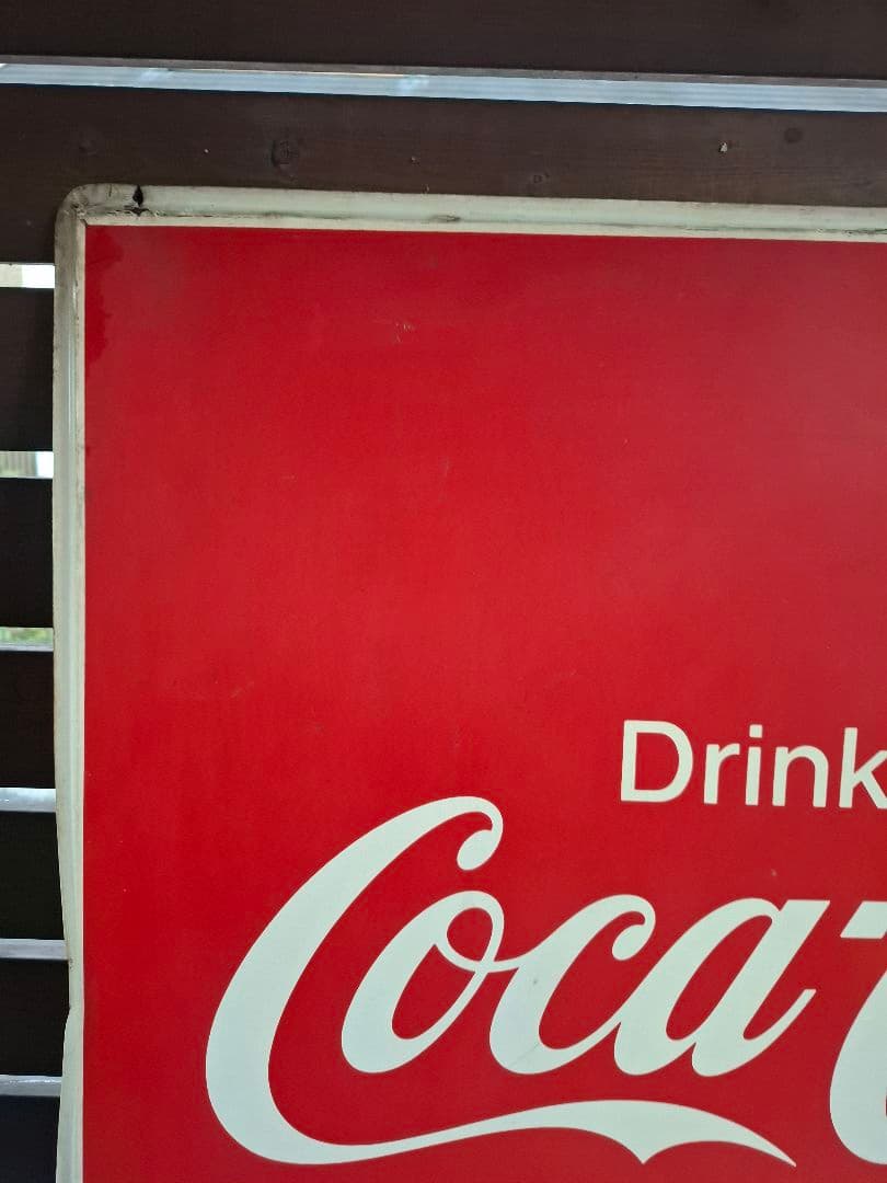 コカ・コーラ　看板　90×90　昭和　レトロ