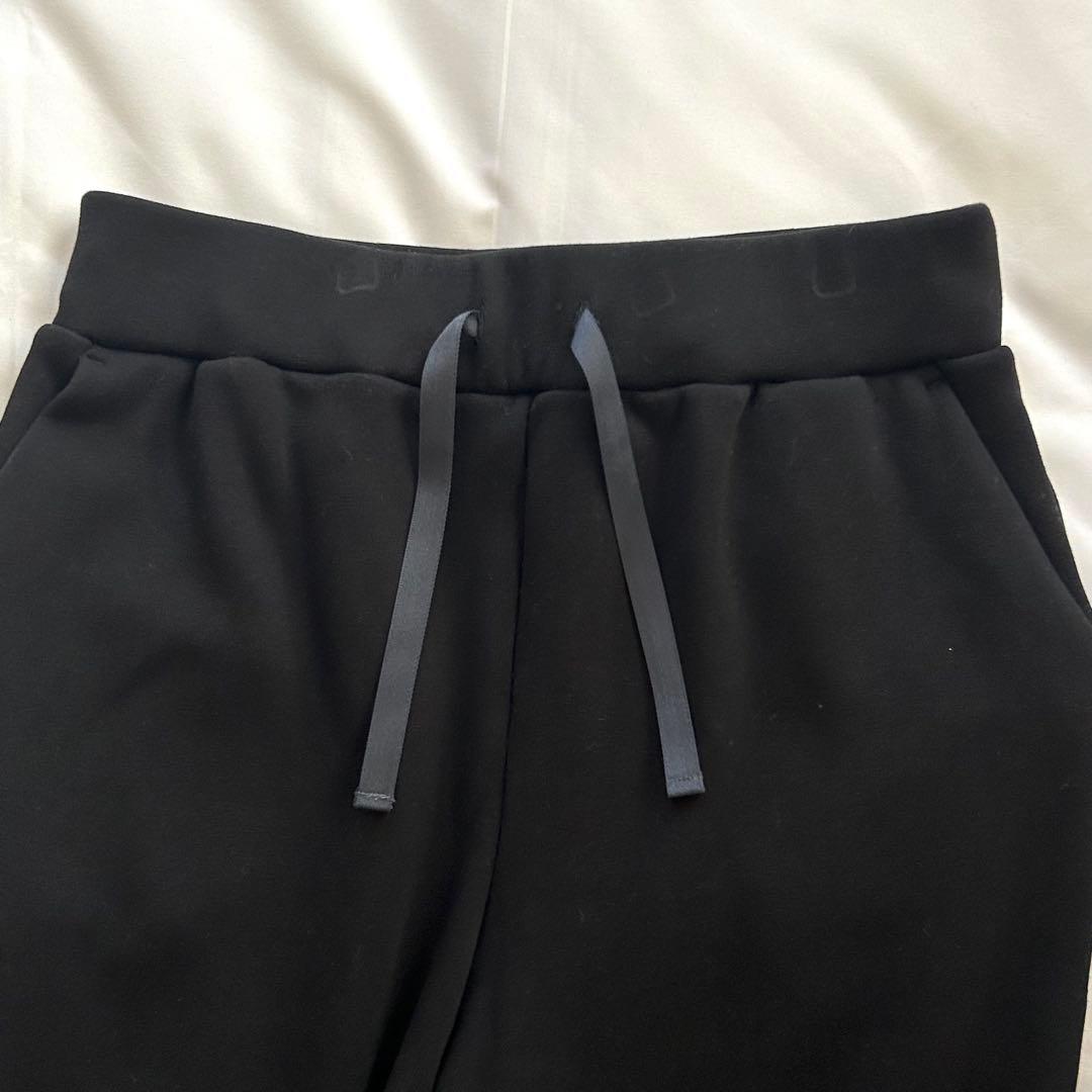 Chacott チャコット 裏起毛テーパードパンツ ブラック M