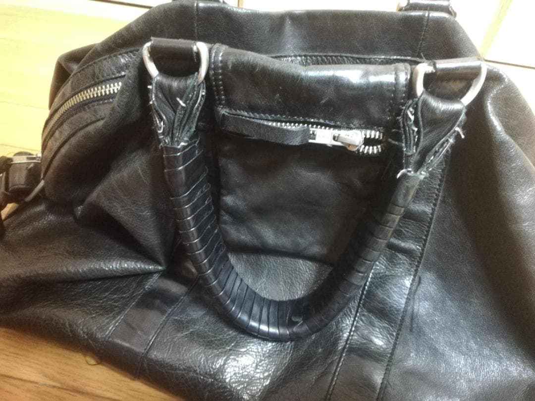 【名作】Ann Demeulemeester　レザーバッグ