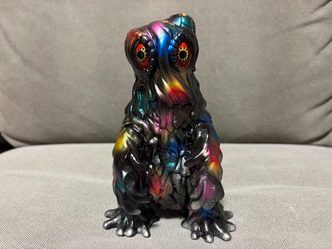 ヘドラ　ソフビ　後藤彩色