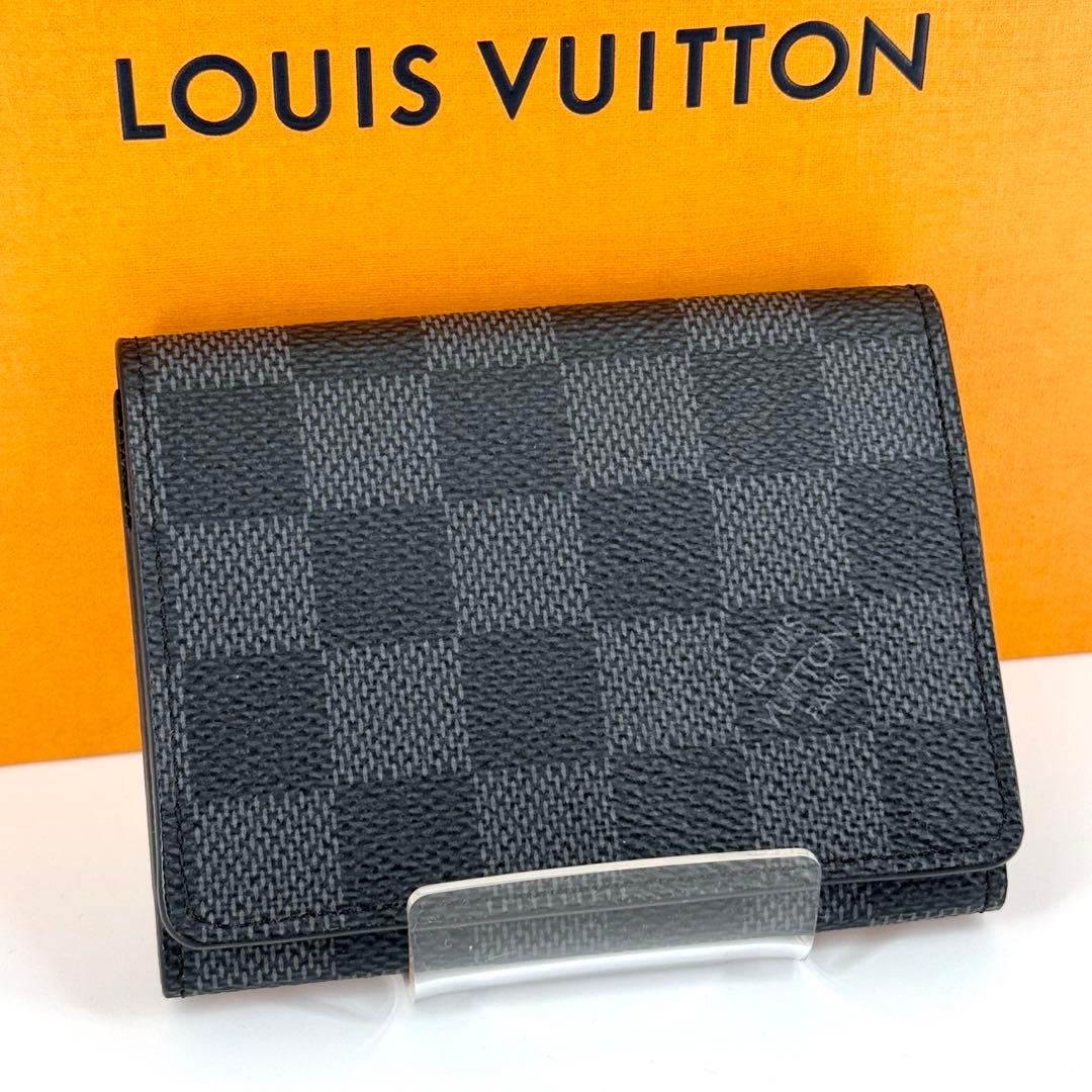 新品 ルイヴィトン ダミエグラフィット 名刺入れ カードケース アンヴェロップ