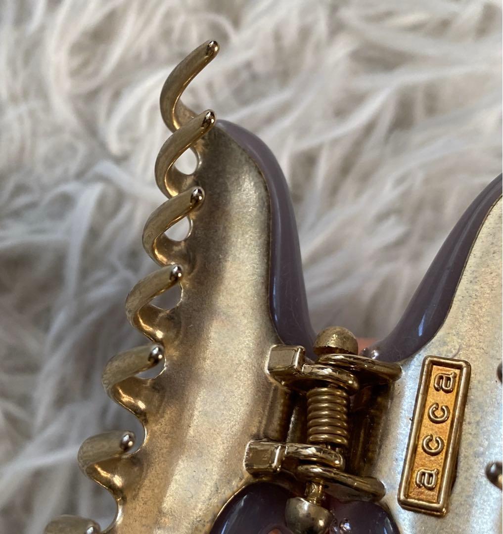 モコクルacca アッカ ヘアクリップ ティアラクイーン