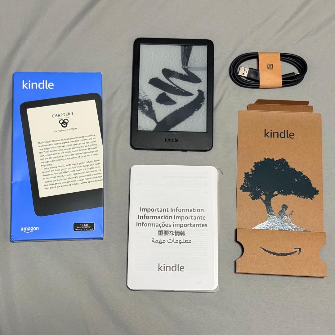 Kindle (第11世代) 16GB ブラック(箱付き)