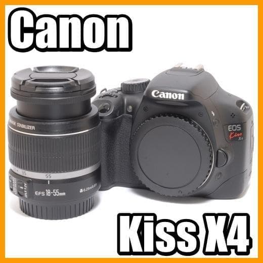 ✨すぐに始めれる　美品　Canon Kiss x4 標準レンズセット