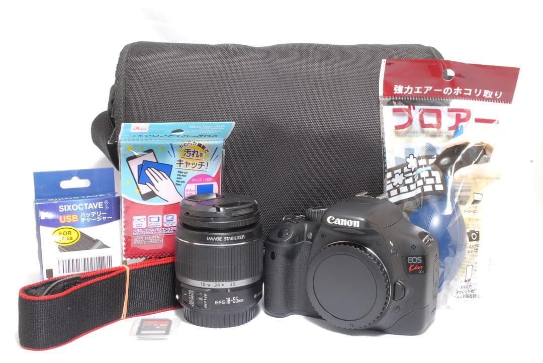 ✨すぐに始めれる　美品　Canon Kiss x4 標準レンズセット