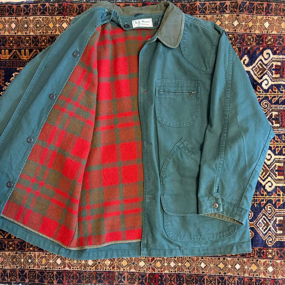 【希少】80’s L.L.Bean FIELD COAT ウールライナー付き