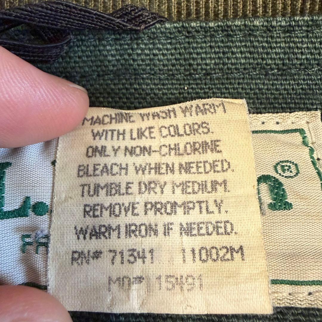 【希少】80’s L.L.Bean FIELD COAT ウールライナー付き