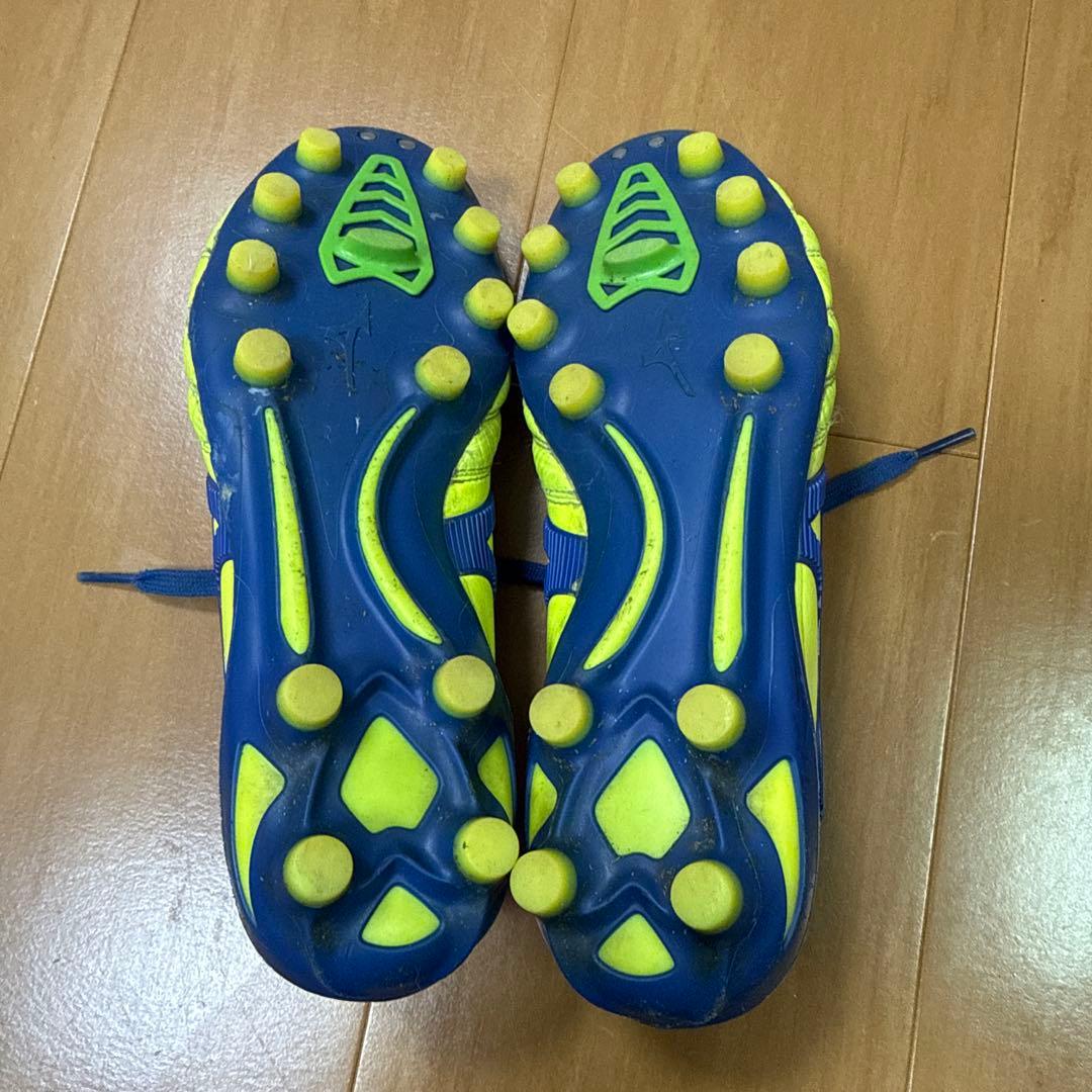 MIZUNOサッカーシューズ スパイク　モレリアネオ2 イエロー/ネイビー