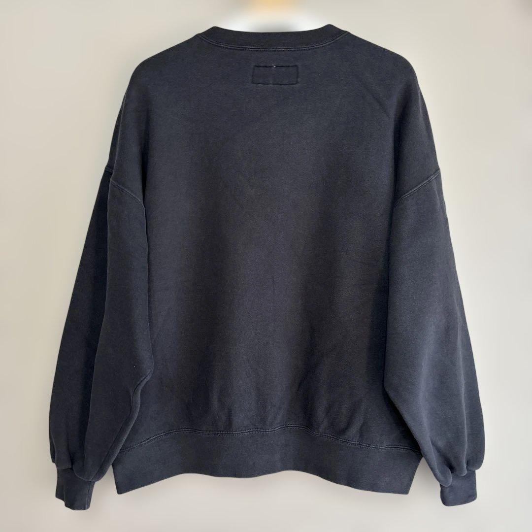 ラッセル 黒 スウェットXXL 90s USA ハイコットン ヴィンテージ