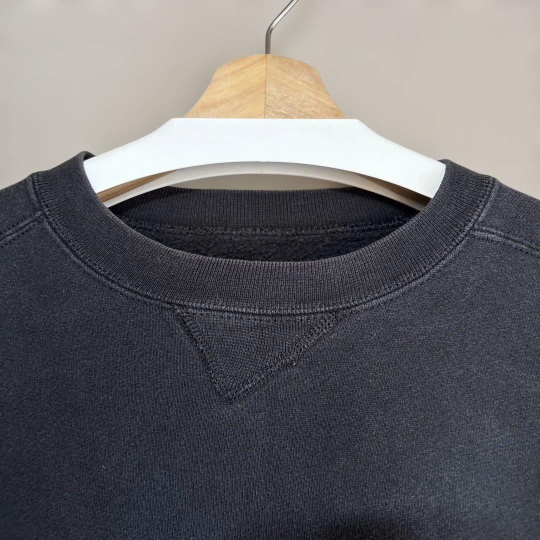 ラッセル 黒 スウェットXXL 90s USA ハイコットン ヴィンテージ