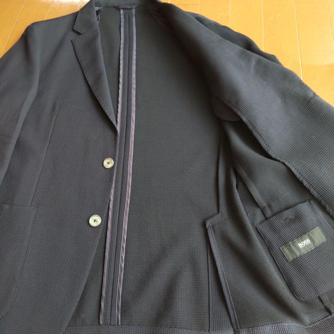 BOSS 紺スーツ シングルボタン　中古