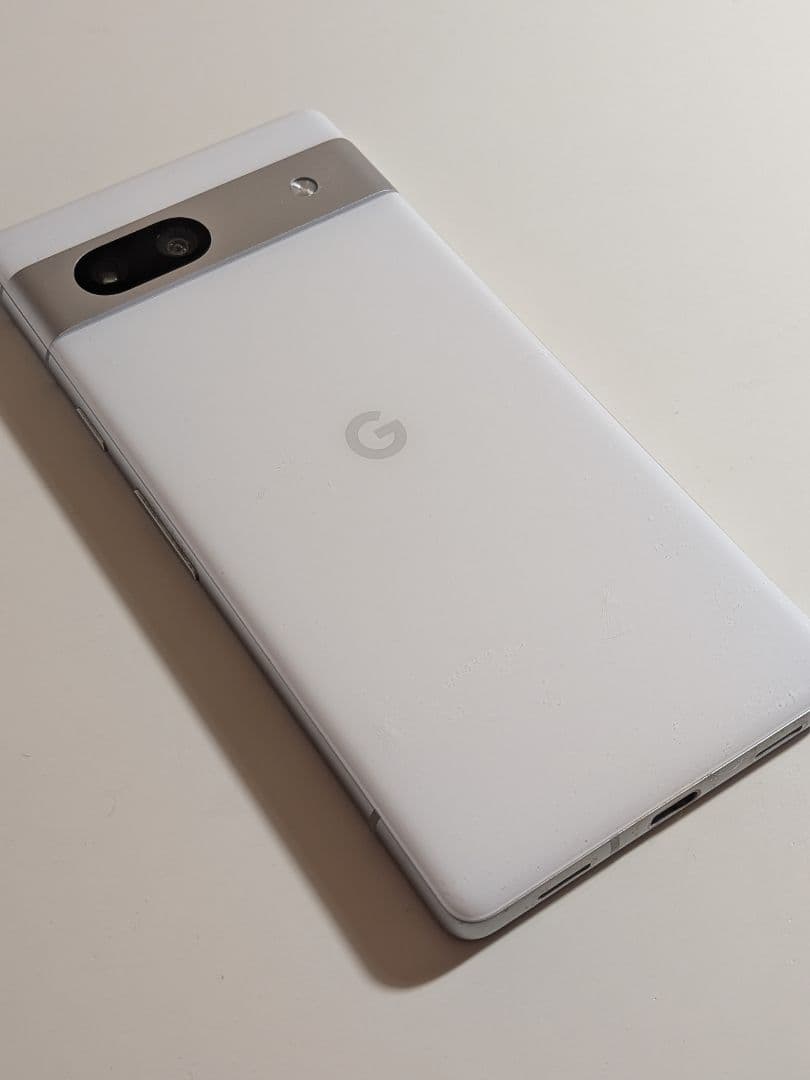 Google Pixel 7a スノー本体 箱付き128GB SIMフリー