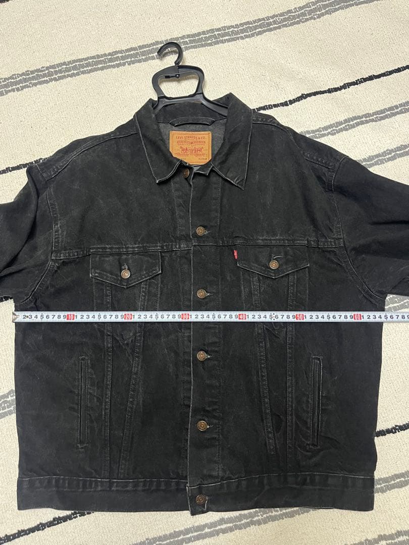 1/30までの出品　Levi's 70507-4159 ブラックデニムジャケット