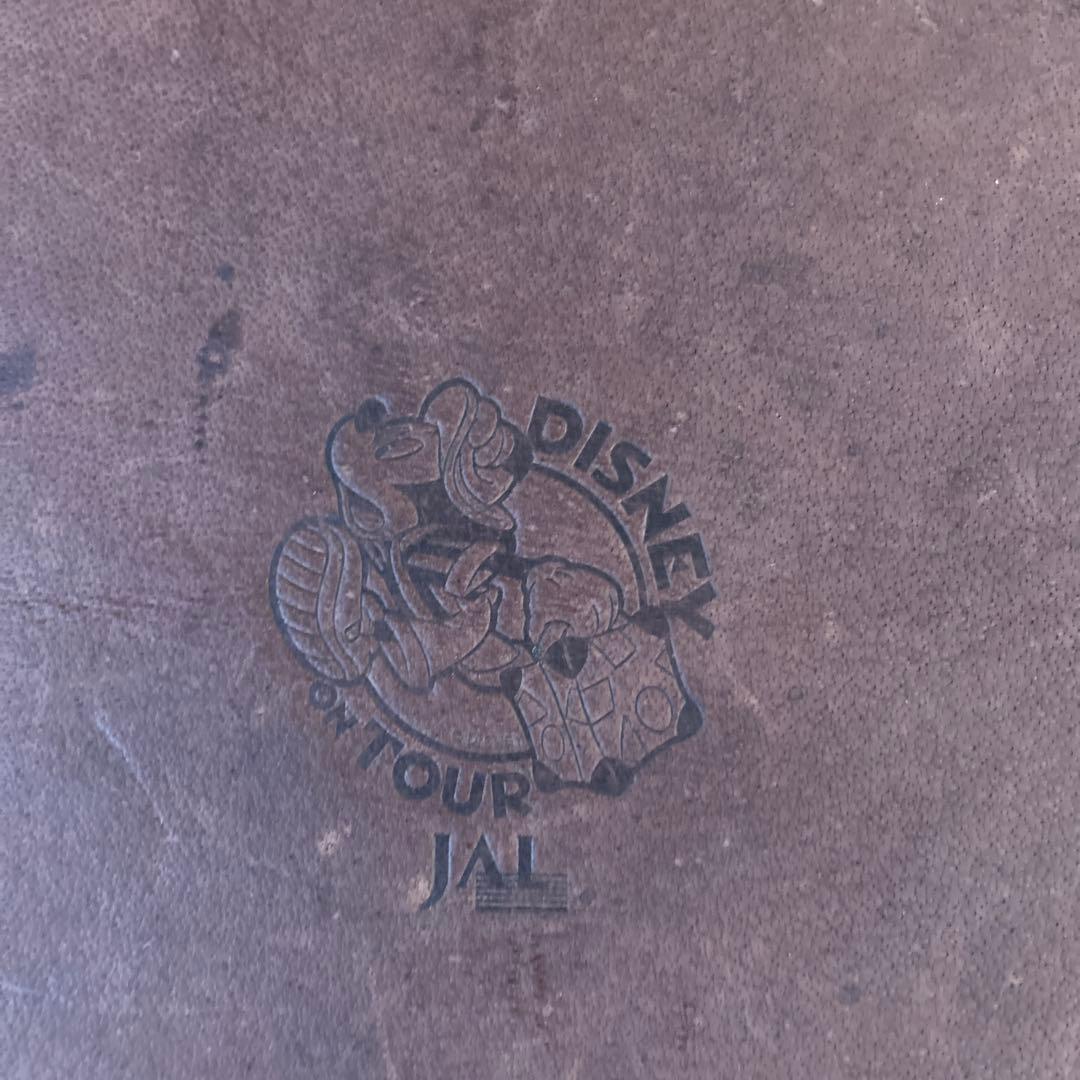 JAL ミッキー革製トランク