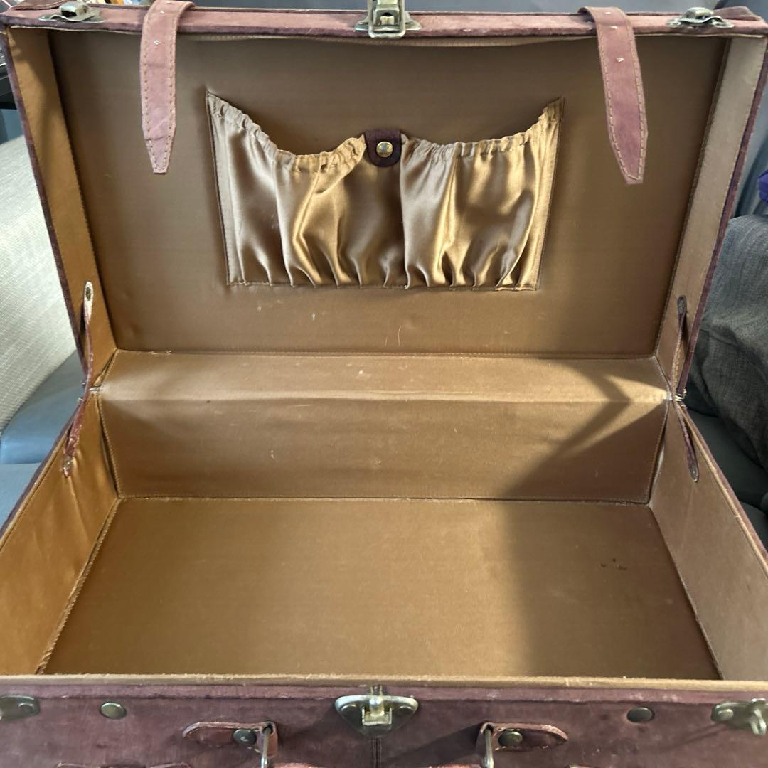 JAL ミッキー革製トランク