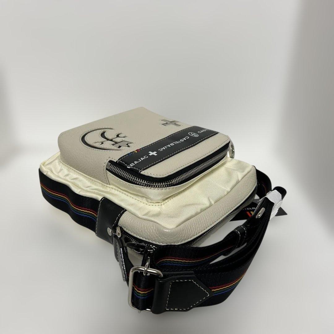 カステルバジャック コネクト ショルダーバッグ CASTELBAJAC ホワイト