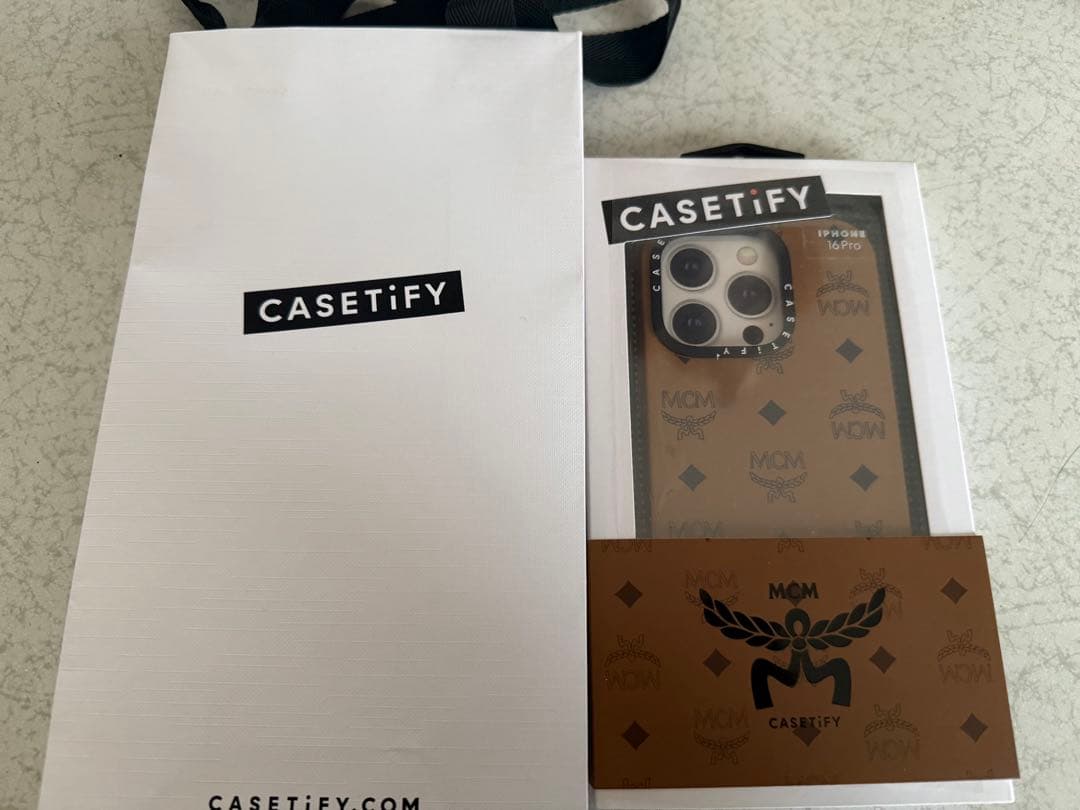 ケースティファイ MCM コラボ iPhone16PRO