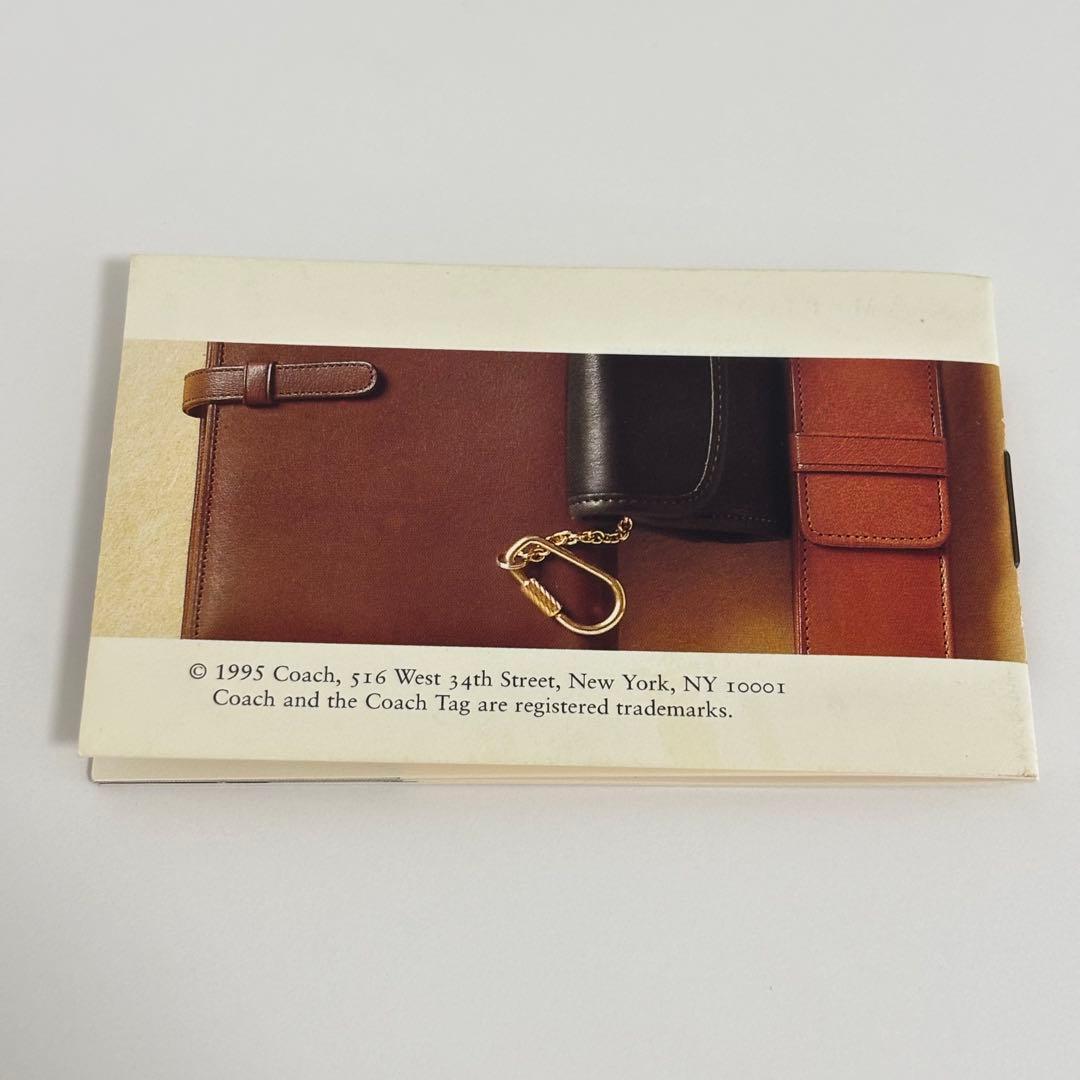 【未使用】COACH オールドコーチ ケース　コンパクトウォレット　財布