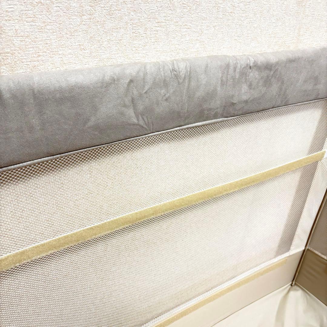 【美品・付属品完備】アップリカ ココネルエアープラス　ホワイトベージュ