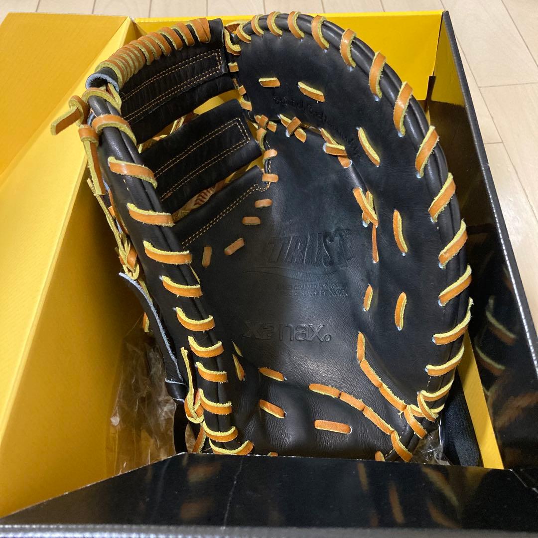 軟式ファーストミット　ザナックス　最高級トラスト　未使用