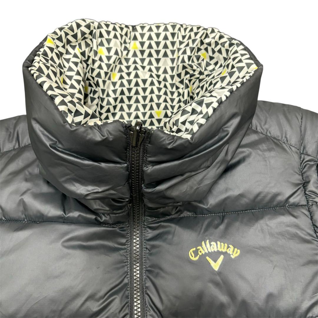 【Callaway】リバーシブル ダウンジャケット 4way 袖取外し可（M）