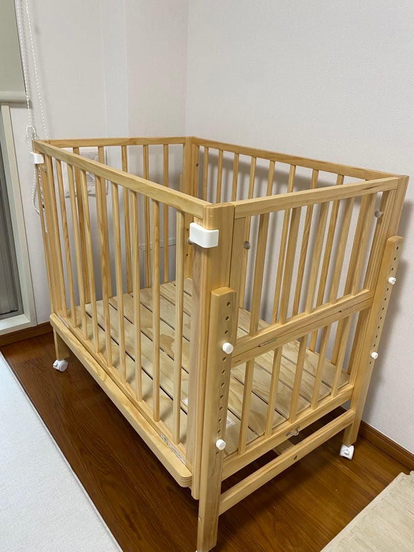 そいねーる ミニ ベビーベッド ナチュラル