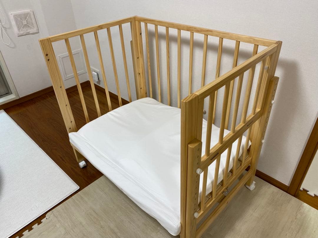 そいねーる ミニ ベビーベッド ナチュラル