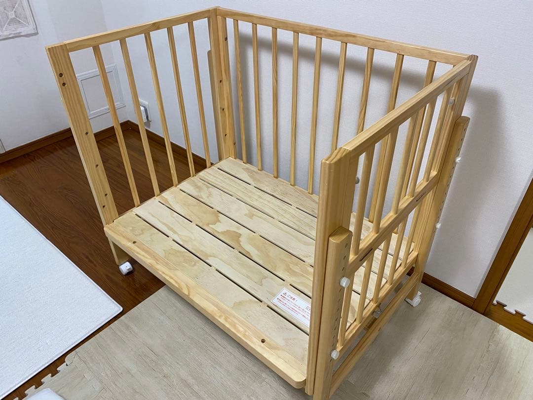 そいねーる ミニ ベビーベッド ナチュラル