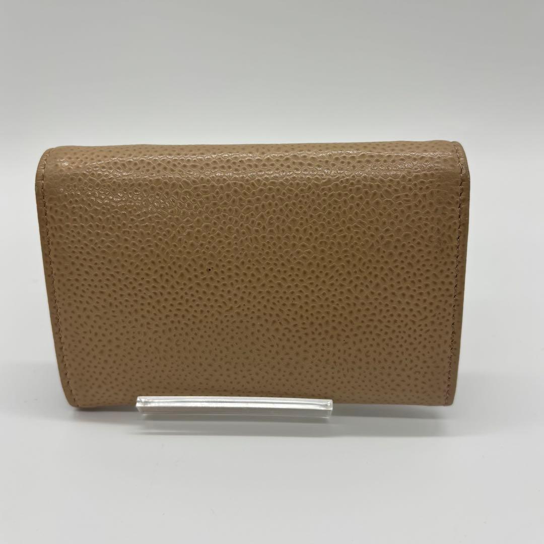 CHANEL カードケース キャビアスキン 17番台 ベージュ