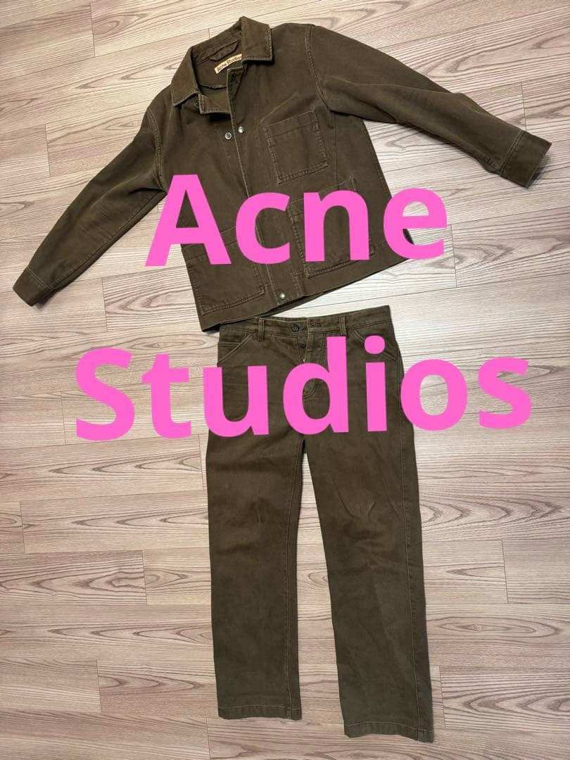 Acne Studios 20aw ワークジャケット　セットアップ