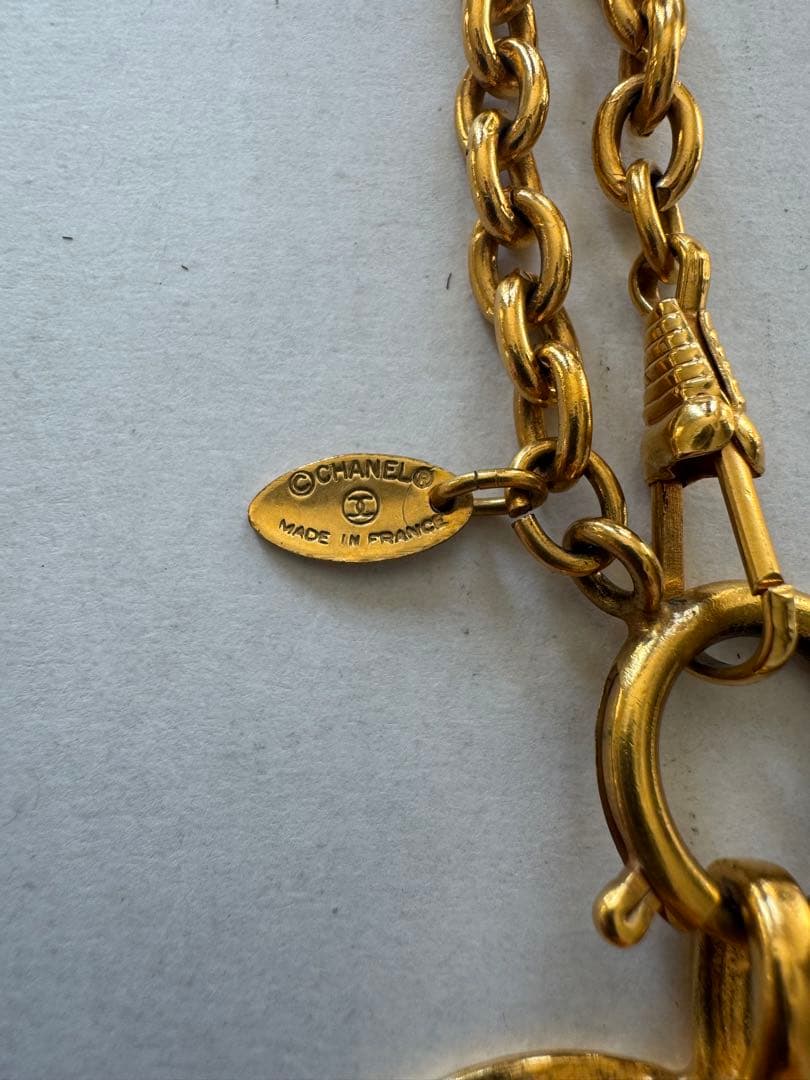 シャネルCCロゴペンダントネックレス